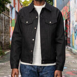 3sixteen Type 3s Denim Jacket Double Black